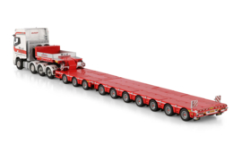 Mud Grond- en Transportwerken; DAF XG+ 8X4 SL LOW LOADER WITH 3 AXLE DOLLY - 7 AXLE