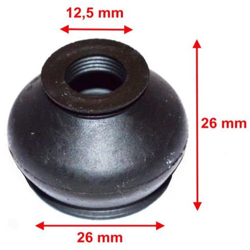 Fusee Rubber 26mm x 26mm G12.5