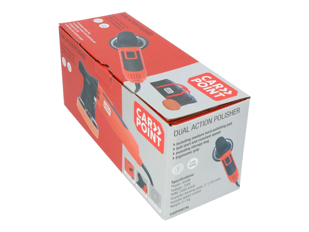 Carpoint Dual Action Polijstmachine 650W
