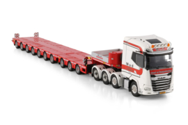 Mud Grond- en Transportwerken; DAF XG+ 8X4 SL LOW LOADER WITH 3 AXLE DOLLY - 7 AXLE