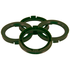 Centreer ring set 70.1->65.1mm Olive Green