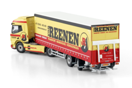 Van Reenen; DAF XD SH WITH SKY LIGHTS AND SIDE WINDOW 4X2 BOX TRAILER - 2 AXLE