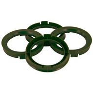Centreer ring set 67.1->65.1mm Oliv Green
