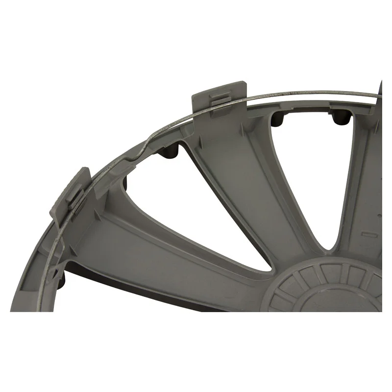 4-Delige Wieldoppenset RS-T 15-inch zwart