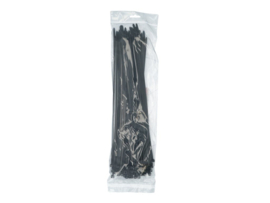 Womi Kabelbinders 370x4.8mm zwart 100 stuks