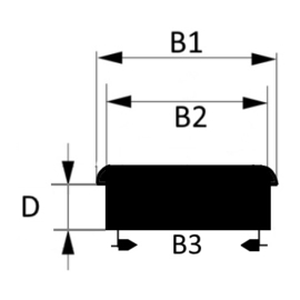 Doorvoertule 18x14x10x10mm