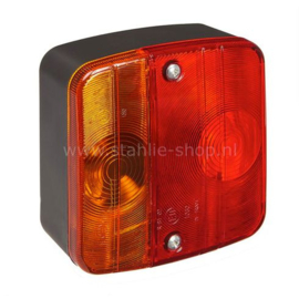 Q-Parts Achterlicht 4 functies 98mm x 104mm Links / Rechts