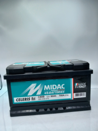 Midac  Startaccu Celeris  C80B 12V 80Ah