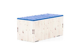 WSI Loads; LAGE HOUTEN KIST MET AFDEKZEIL (132X60X59MM)