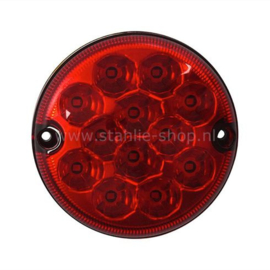 Q-Parts Mistachterlicht 9v - 30v 12 LED Ø 95mm