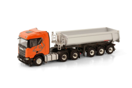 SCANIA R NORMAL | CR20N 6X4 TIPPER TRAILER | HALFPIPE - 3 AXLE