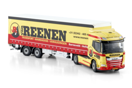 Van Reenen; DAF XD SH WITH SKY LIGHTS AND SIDE WINDOW 4X2 BOX TRAILER - 2 AXLE