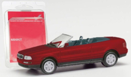 Audi 80 Cabrio, rood (Minikit)