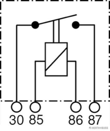 Mini Schakelrelais 25Amp