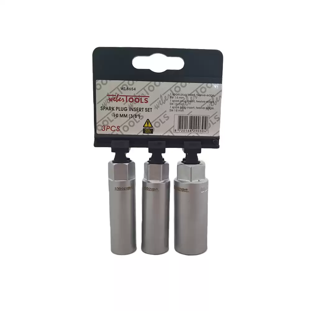 Bougiedoppen Set (3/8'')
