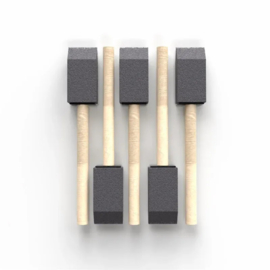 Foam Detail Brushes - 5-pack