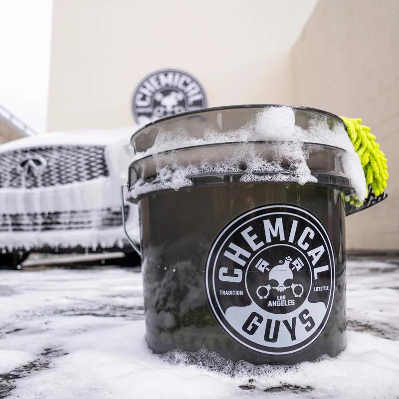 Chemical Guys Heavy Duty Detailing Bucket Smoked Black (16L)