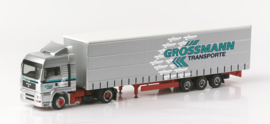 Herpa MAN TGA XL lowliner semitrailer "Grossmann"