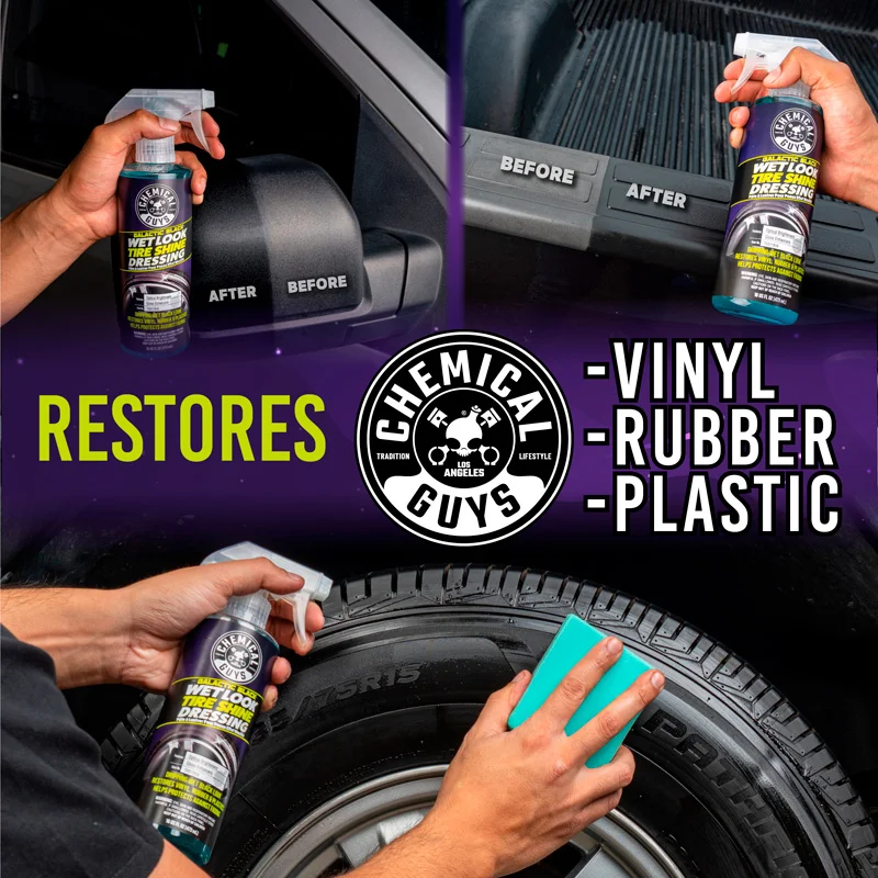 Chemical Guys Galactic Black Wet Tire Shine Dressing (473ml)