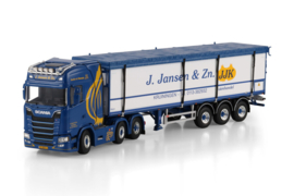 J. Jansen & Zonen; SCANIA S HIGHLINE CS20H 6X2 TWIN STEER BELT TRAILER - 3 AXLE