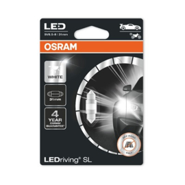 Osram LED SL SV8,5-5 (Kleur: Wit) 31MM