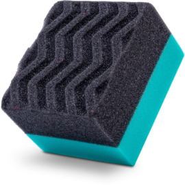 Chemical Guys Durafoam Contoured Large Tire Dressing Applicator Pad With Wonder Wave Technology