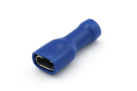 Vlakstekerhuls 1.5-2.5mm² blauw 6.3x0.8mm