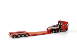 NOOTEBOOM RED LINE; SCANIA S HIGHLINE CS20H 10X4 LOW LOADER - 4 AXLE