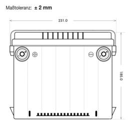 57575 USA-CAR LIne 12V 75Ah 600A/EN
