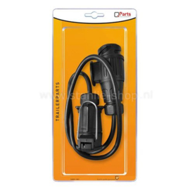 Q-Parts Verloopkabel 80cm 13-polig -> 7-polig