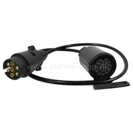 Q-Parts Verloopkabel 80cm 7-polig -> 13-polig