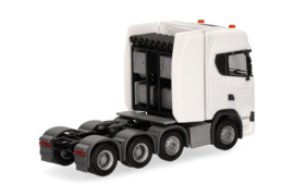 Scania CS 20 HD 4a. (8x4) zwaartransport, wit