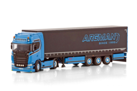 Argman s.r.o.; SCANIA S HIGHLINE CS20H 4X2 CURTAINSIDE TRAILER - 3 AXLE