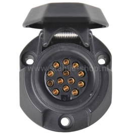 Q-Parts Stekkerdoos PVC 13-polig type Jaeger