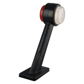 Q-Parts LED Breedtelicht 166x193mm 12v/24v Rood/Wit Rechts