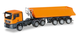 MAN TGS L Euro 6 dumper semitrailer  Herpa