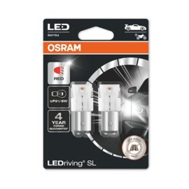 Osram LED P21/5W (Kleur: Rood)