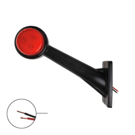 Q-Parts LED Breedtelicht 166x193mm 12v/24v Rood/Wit Links