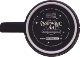 Retro koffiebeker Fiat Since 1899 Logo Blue
