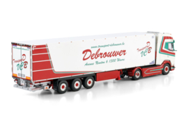 Transport Debrouwer; DAF XG+ 4X2 REEFER TRAILER - 3 AXLE