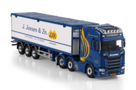 J. Jansen & Zonen; SCANIA S HIGHLINE CS20H 6X2 TWIN STEER BELT TRAILER - 3 AXLE