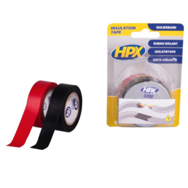 Isolation Tape's Rood en Zwart a 19 mm x 10 Meter