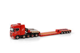 NOOTEBOOM RED LINE; SCANIA S HIGHLINE CS20H 10X4 LOW LOADER - 4 AXLE