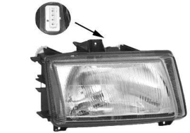 Koplamp Volkswagen Caddy / Polo 1995 tot 1999 Rechts H4 Valeo