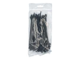 Womi Kabelbinders 150x3.6mm zwart 100 stuks