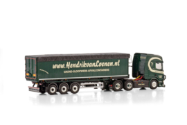 HENDRIK VAN LOENEN; SCANIA R HIGHLINE CR20H 6X2 TAG AXLE TIPPER VOLUME TRAILER - 3 AXLE