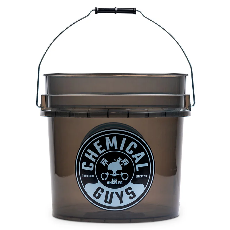 Chemical Guys Heavy Duty Detailing Bucket Smoked Black (16L)