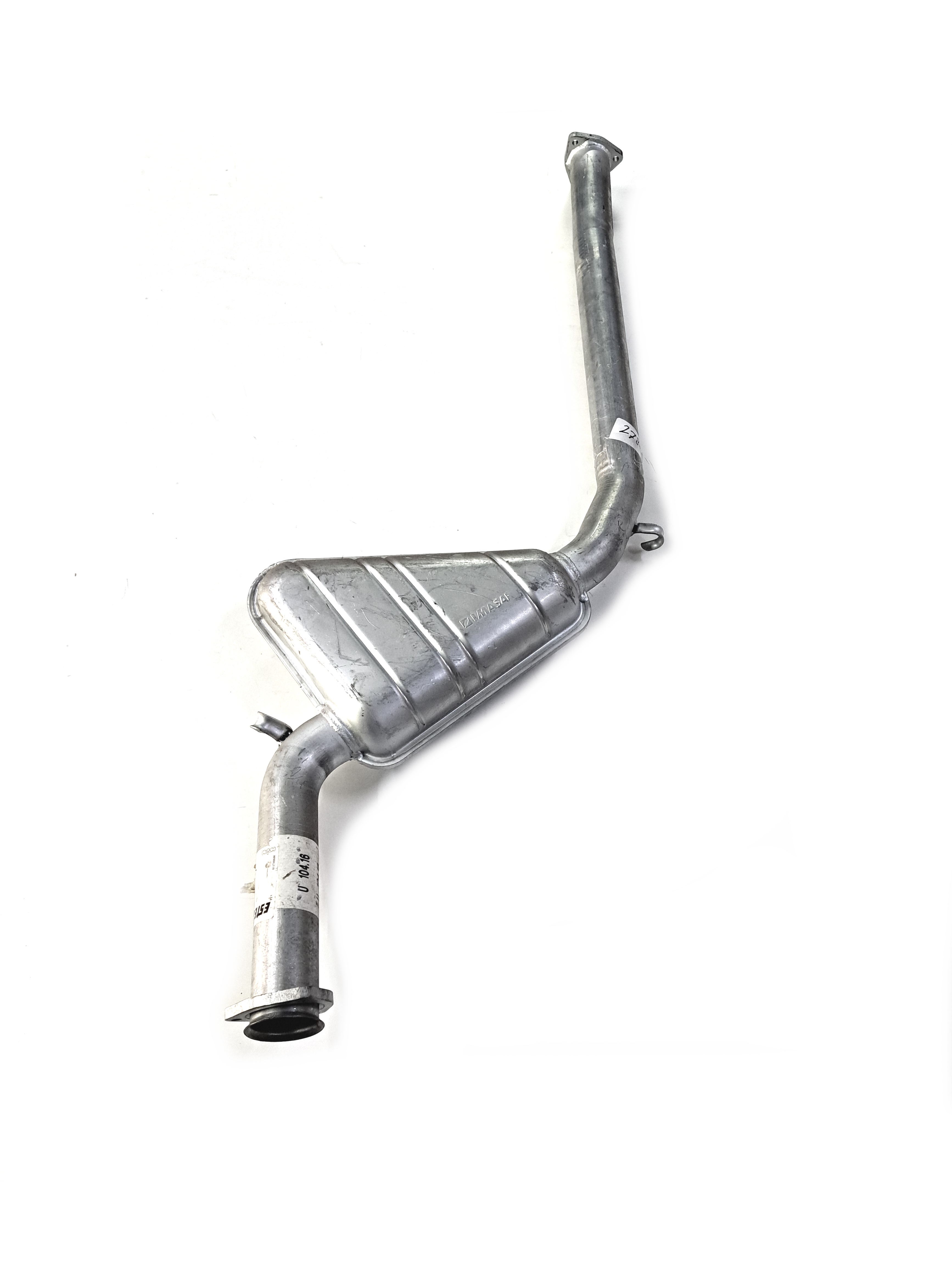 Uitlaat Alfa 164 2.0i Twin Spark 1993-1196 Middendemper