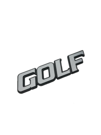 Golf logo 13x3,5cm