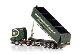 HENDRIK VAN LOENEN; SCANIA R HIGHLINE CR20H 6X2 TAG AXLE TIPPER VOLUME TRAILER - 3 AXLE